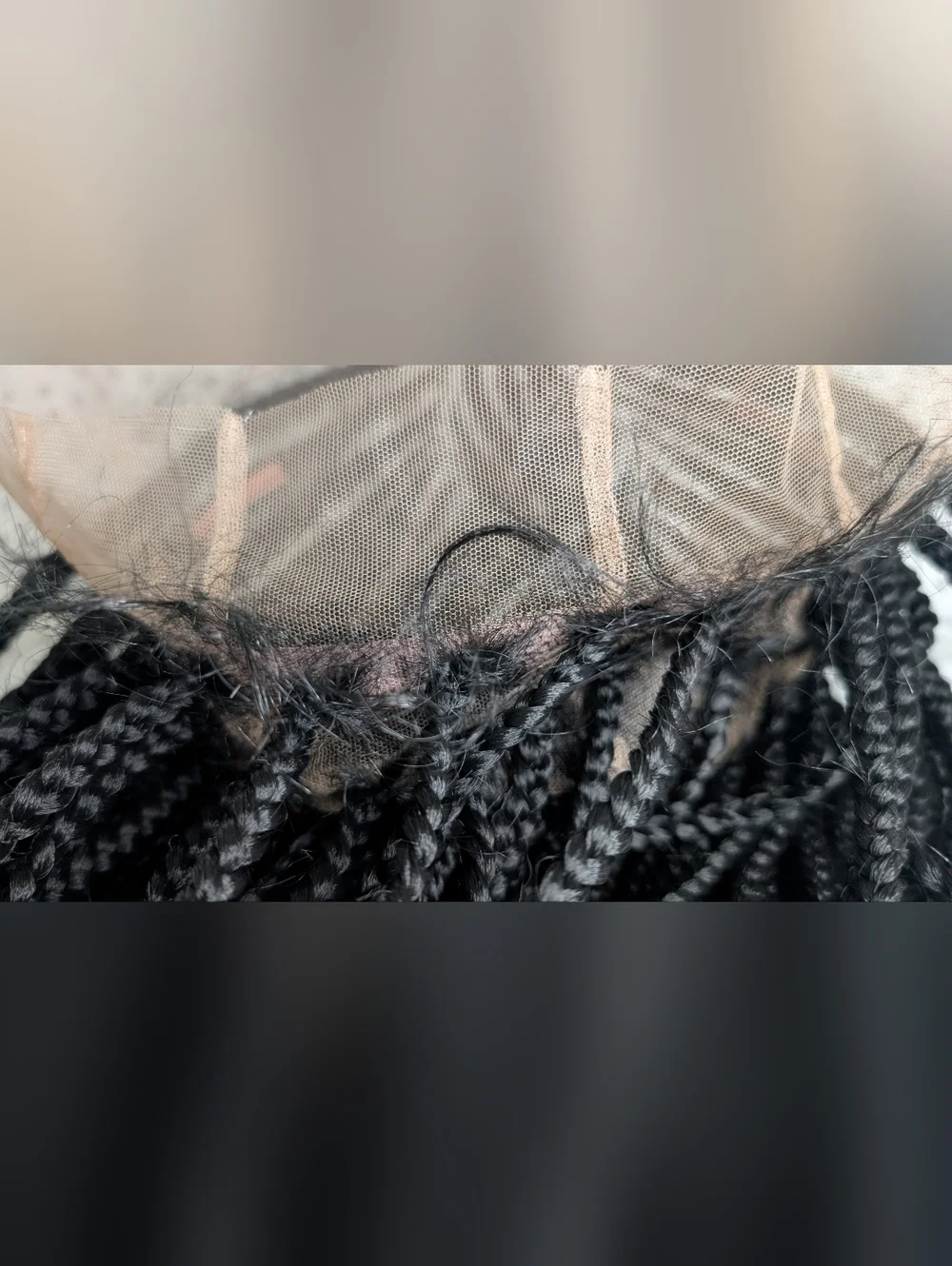 Black Long Box Braids Wig - Women Hair Wigs & Extensions